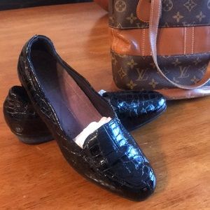 Clark’s patent leather